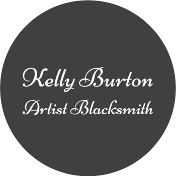 Kelly Burton Artist Blacksmith, metalwork teacher